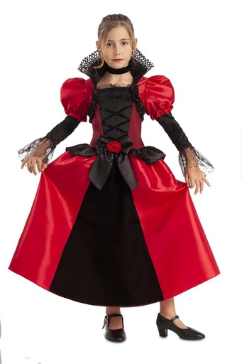[000026902] Disfraz  Vampiresa Oscura Talla 5-6 Y
