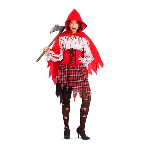 [000026937] Disfraz  Caperucita Roja Ensangrentada  Talla M-L