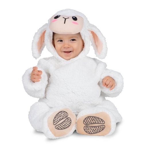 [000027028] Disfraz  Ovejita Navidad Talla 24-36 M