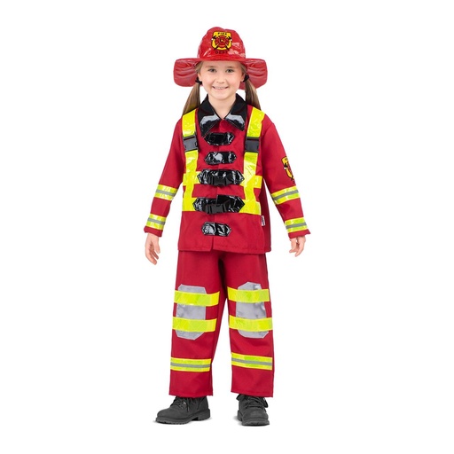 [000027081] Disfraz  Bombero Talla 7-9 Y