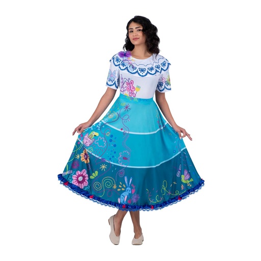[000027154] Disfraz Colombiana L (Vestido)