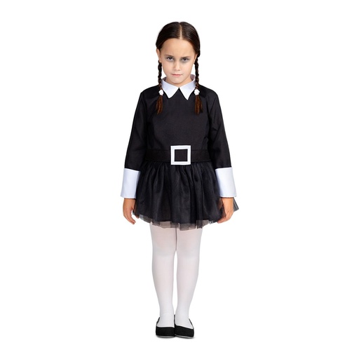 [000027186] Disfraz Niña Siniestra 5-6 Y (Vestido)
