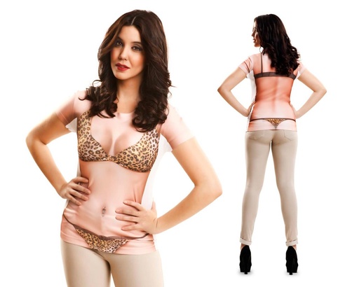 [000027224] Disfraz Sexy Girl M (Camiseta)