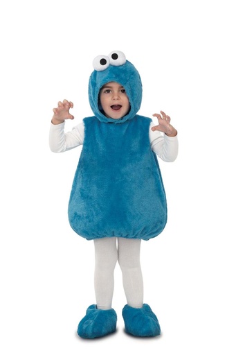 [000027249] Disfraz  Peluche Monstruo De Las Galletas Talla 12-24 M