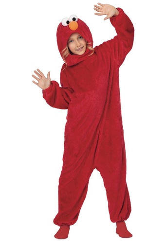 [000027272] Disfraz  Elmo Básico Talla 7-9 Y
