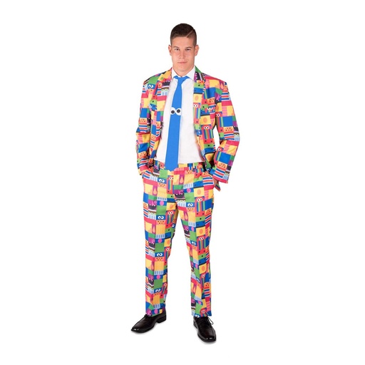 [000027343] Disfraz  Sesame Street Traje Talla XL