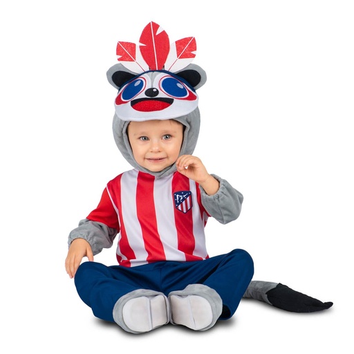 [000027356] Disfraz Disfraz Bebé Indi 24-36 M (Gorro, camiseta, pantalón, cola y patucos)
