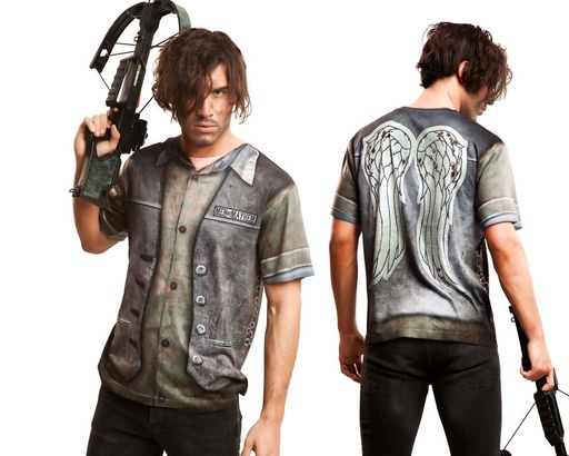[000027385] Disfraz Motorbiker S (Camiseta)