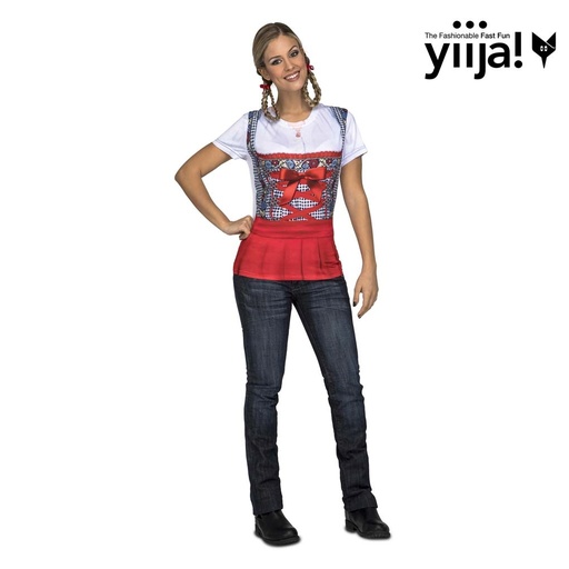[000027470] Disfraz Red Oktoberfest Lady L (T-Shirt)