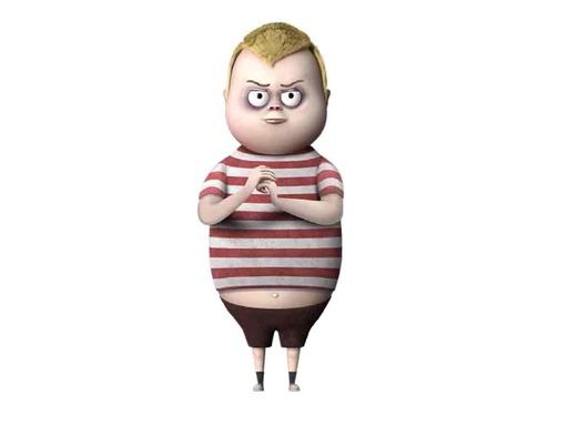 [000027646] Disfraz Pugsley Addams Ml (.)