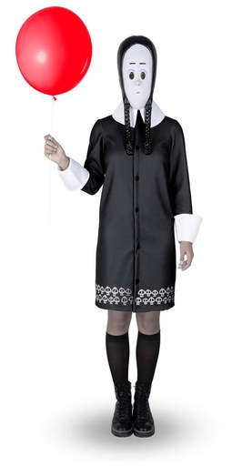 [000027647] Disfraz Wednesday Addams Talla S