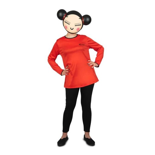[000027734] Disfraz  Pucca Con Máscara Talla M-L