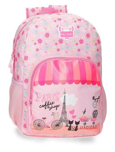 [000027773] Mochila Adaptable a carro Roll Road Coffe Shop 30X40X13 cm