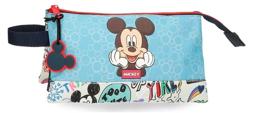 [000027776] Neceser 3 Compartimentos Mickey Be Cool 22X12X5 cm