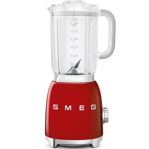 [000000253] SMEG 50´STYLE GLASS BLENDER RED BLF01RDEU