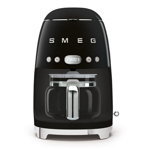 [000000276] SMEG DRIP COFFEE MAKER 50´STYLE BLACK DCF02BLEU