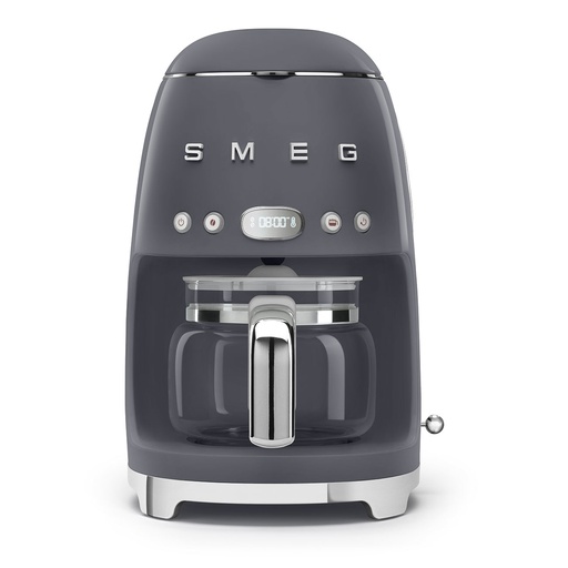 [000000277] SMEG DRIP COFFEE MAKER 50´STYLE GRAY DCF02GREU