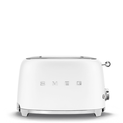 [000000337] SMEG TOASTER 2X2 50´ STYLE MATT WHITE TSF01WHMEU