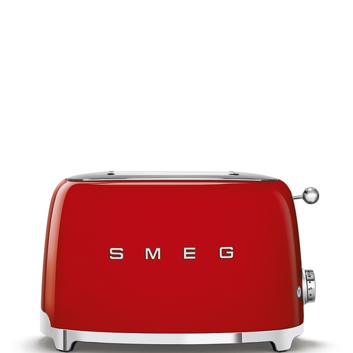 [000000338] SMEG TOASTER 2X2 50´ STYLE RED TSF01RDEU