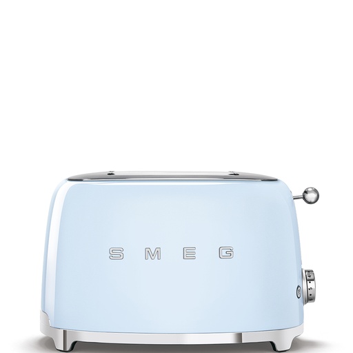 [000000340] SMEG TOASTER 2X2 50´STYLE BLUE TSF01PBEU