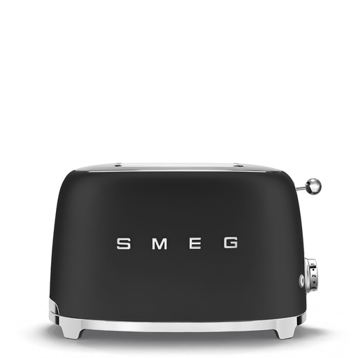 [000000343] SMEG TOASTER 2X2 50´STYLE MATT BLACK TSF01BLMEU