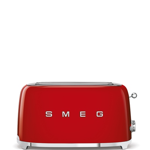 [000000347] SMEG TOASTER 2X4 50´S STYLE RED TSF02RDEU