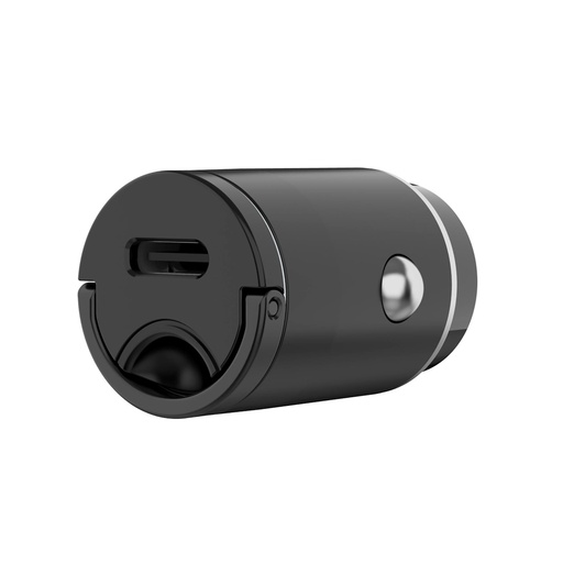[000000386] CELLY CAR CHARGER USBC 30W BLACK CCMINIUSBCBK