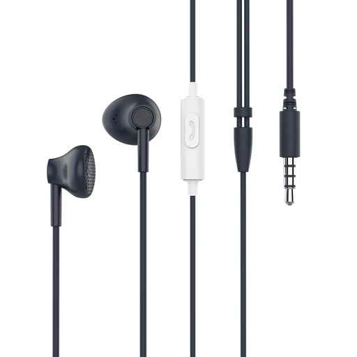 [000000405] CELLY PANTONE CORDED HEADSET BLACK PT-WDE001N