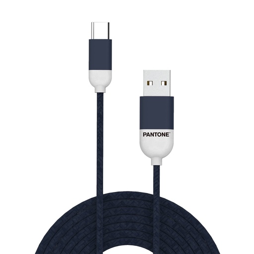 [000000432] CELLY USB TO USBC PANTONE BLUE CABLE PT-TC001-5N