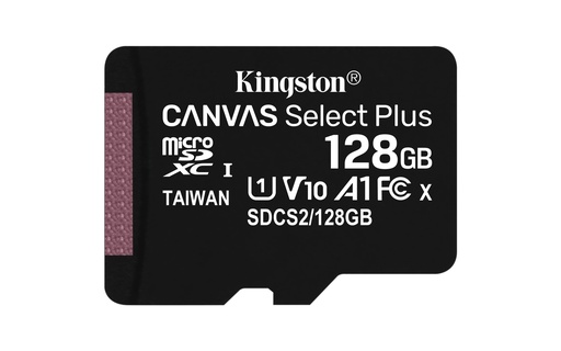 [000000448] KINGSTON MICRO SD 128 GB CANVAS SELECT PLUS
