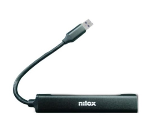 [000000478] NILOX HUB 4 PORTS USB 1X3.0 +3X2.0 NXHUB401