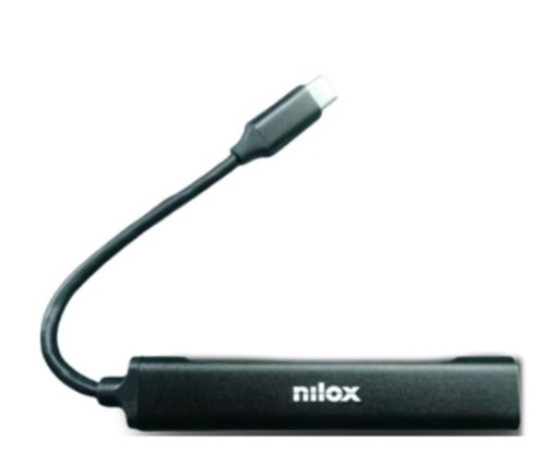 [000000480] NILOX HUB USB C 1XUSB 3.0 3XUSB 2.0 NXHUBUSBC11