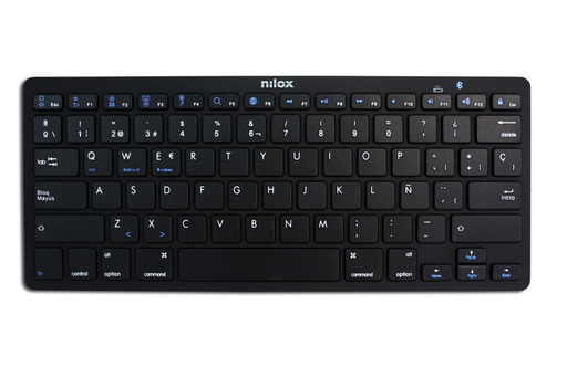 [000000483] NILOX KEYBOARD BLUETOOTH NXKB01B BLACK
