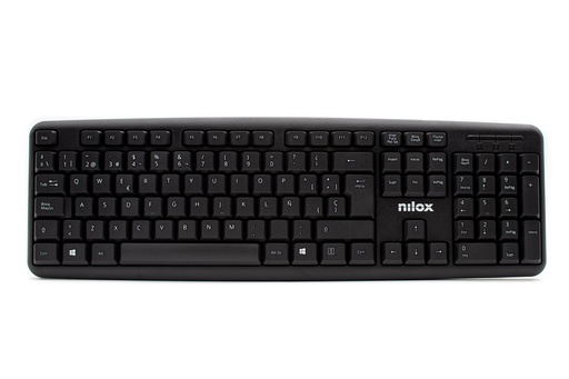 [000000485] NILOX KEYBOARD USB NXKBE000002