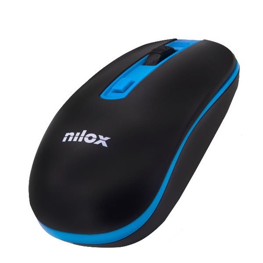 [000000496] NILOX MOUSE WIRELESS NXMOWI2003 1000 DPI BLACK AND BLUE