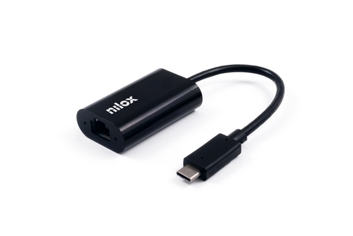 [000000518] NILOX USB C - RJ45 M/H ADAPTER NXADAP06
