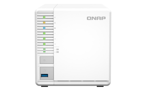 [000000521] QNAP NAS TS-364-4G/ 3 BAYS 3.5"- 2.5"/ 4GB DDR4/ TOWER FORMAT