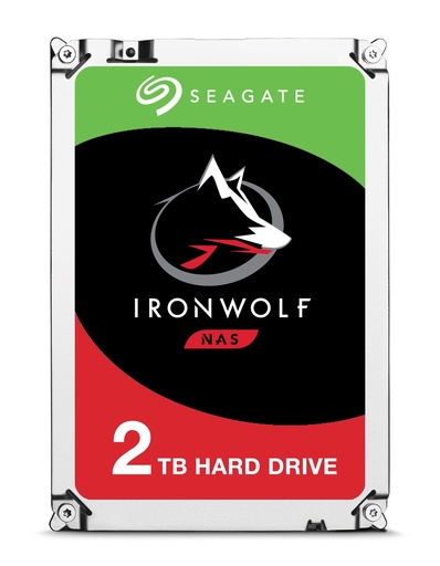 [000000552] SEAGATE ST2000VN004 NAS HDD 3.5" IRONWOLF 2TB 5.9K SATA