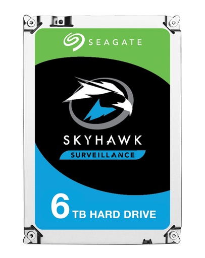 [000000558] SEAGATE ST6000VX001 HDD SKYHAWK  6TB 256MB 5.4K 3.5" SATA