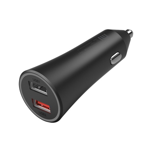 [000000582] XIAOMI MI 37W DUAL-PORT CAR CHARGER BLACK