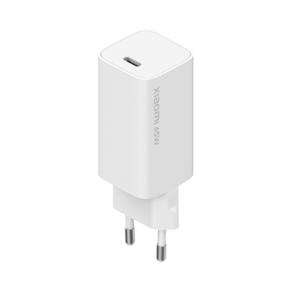 [000000583] XIAOMI MI 65W FAST CHARGER WITH GAN TECH WHITE