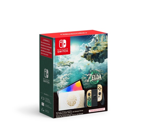 [000000611] NINTENDO SWITCH OLED MODEL ZELDA TEARS OF THE KINGDOM ED EUR