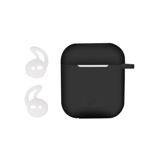 [000000631] CELLY CASE AIRPODS 1 AND 2 GEN AIRCASEBK BLACK