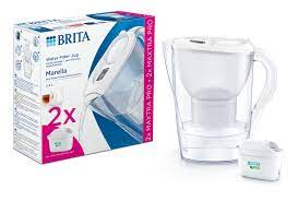 [000000687] BRITA MARELLA WHITE JUG 2 FILTERS 2,4L  MAXTRA PRO