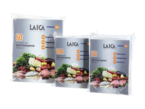 [000000719] LAICA 50 VACUUM PRESERVATION BAGS 28x36CM VT3500