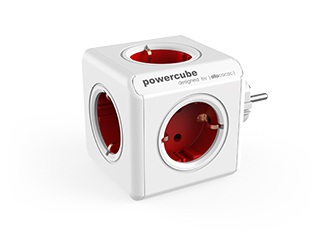 [000000733] POWERCUBE ORIGINAL RED 250V-MAX3680W (GROUNDED)