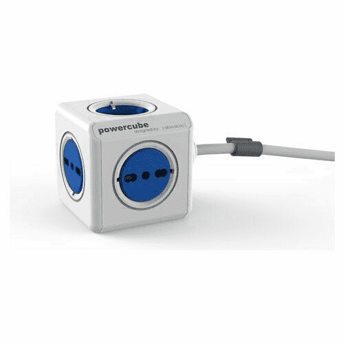 [000000736] POWERCUBE PLUG EXTENDED 1.5M BLUE 8300BL/ITEXPC