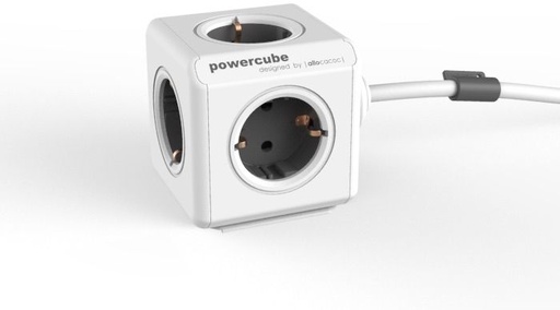 [000000737] POWERCUBE PLUG EXTENDED 1.5M GREY 1306GY/DEEXPC