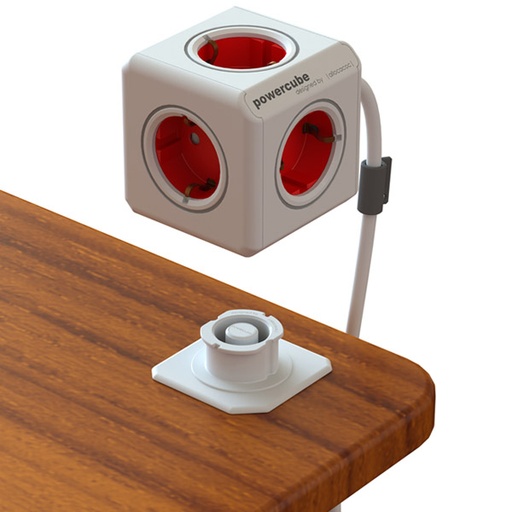 [000000741] POWERCUBE PLUG EXTENDED RED 1.5M 1300RD/DEEXPC