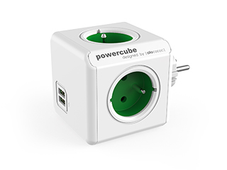 [000000755] POWERCUBE PLUG ORIGINAL USB GREEN 2202FN/FROUPC